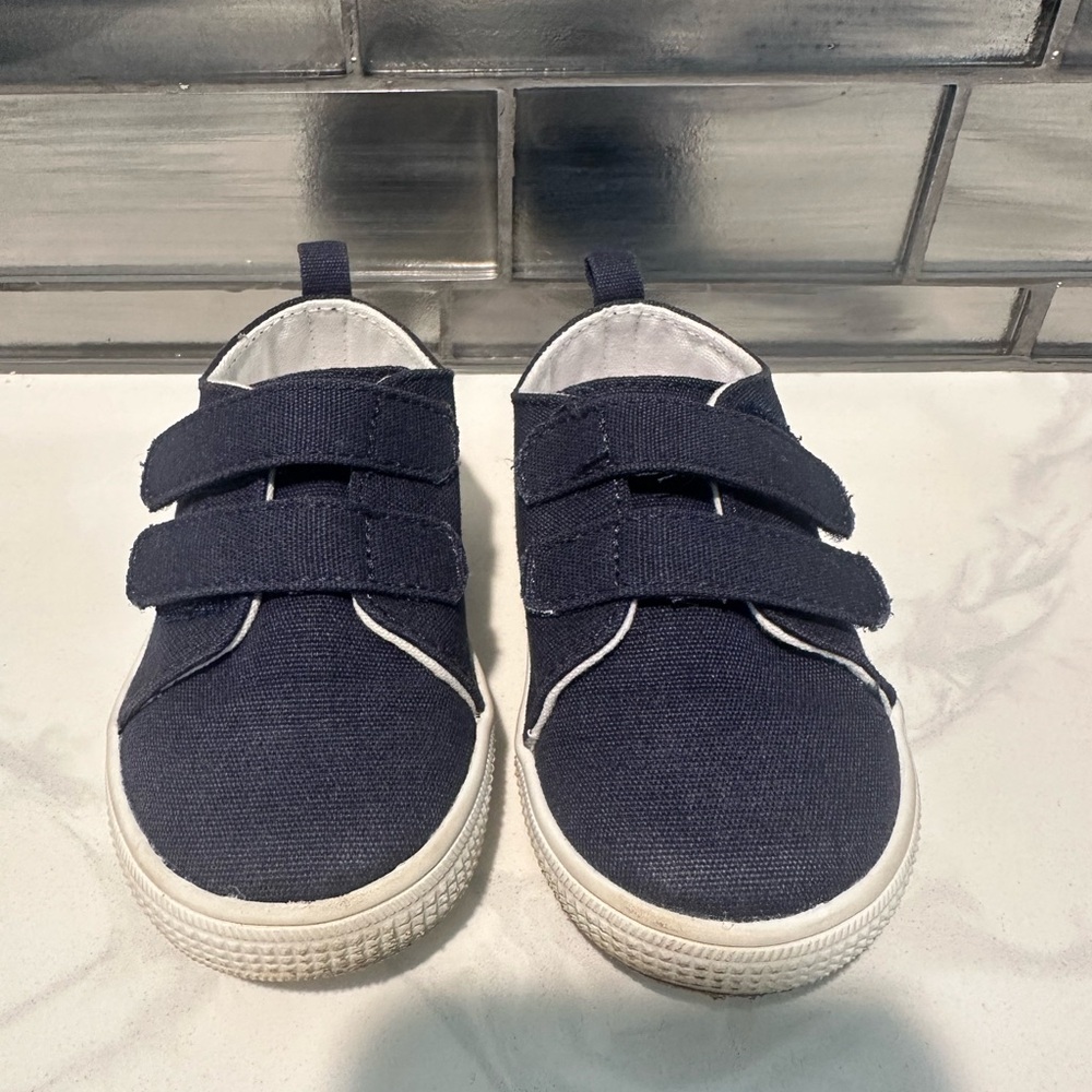 Navy Blue Baby Shoes
